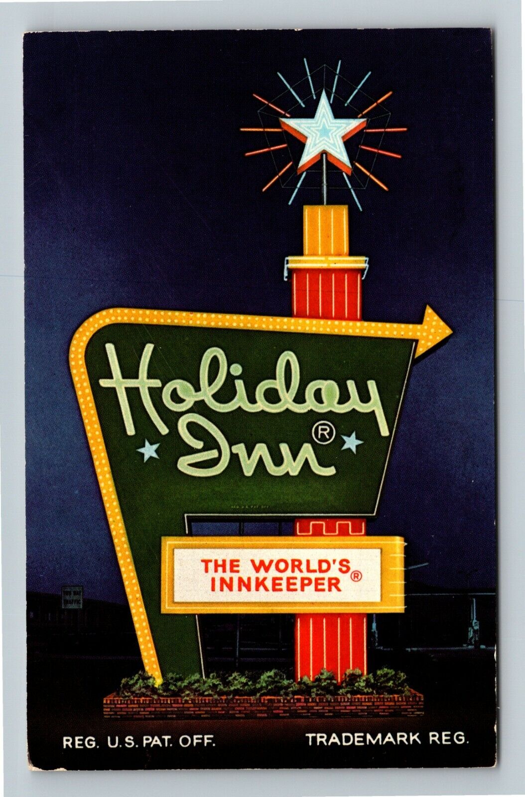 Austinburg, OH-Ohio, Holiday Inn, Advertising, c1971 Vintage Postcard