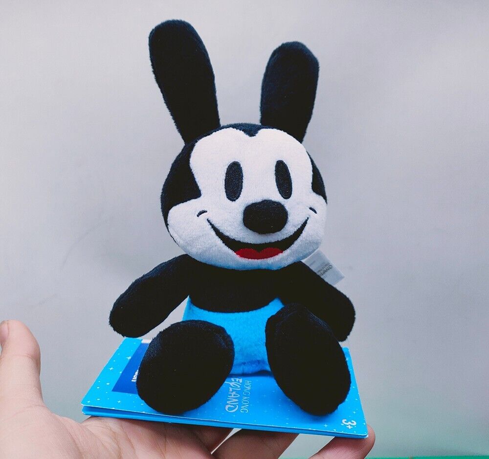 Disney Oswald Shoulder Pal Magnet Plush Toy Doll Lucky Rabbit Disneyland