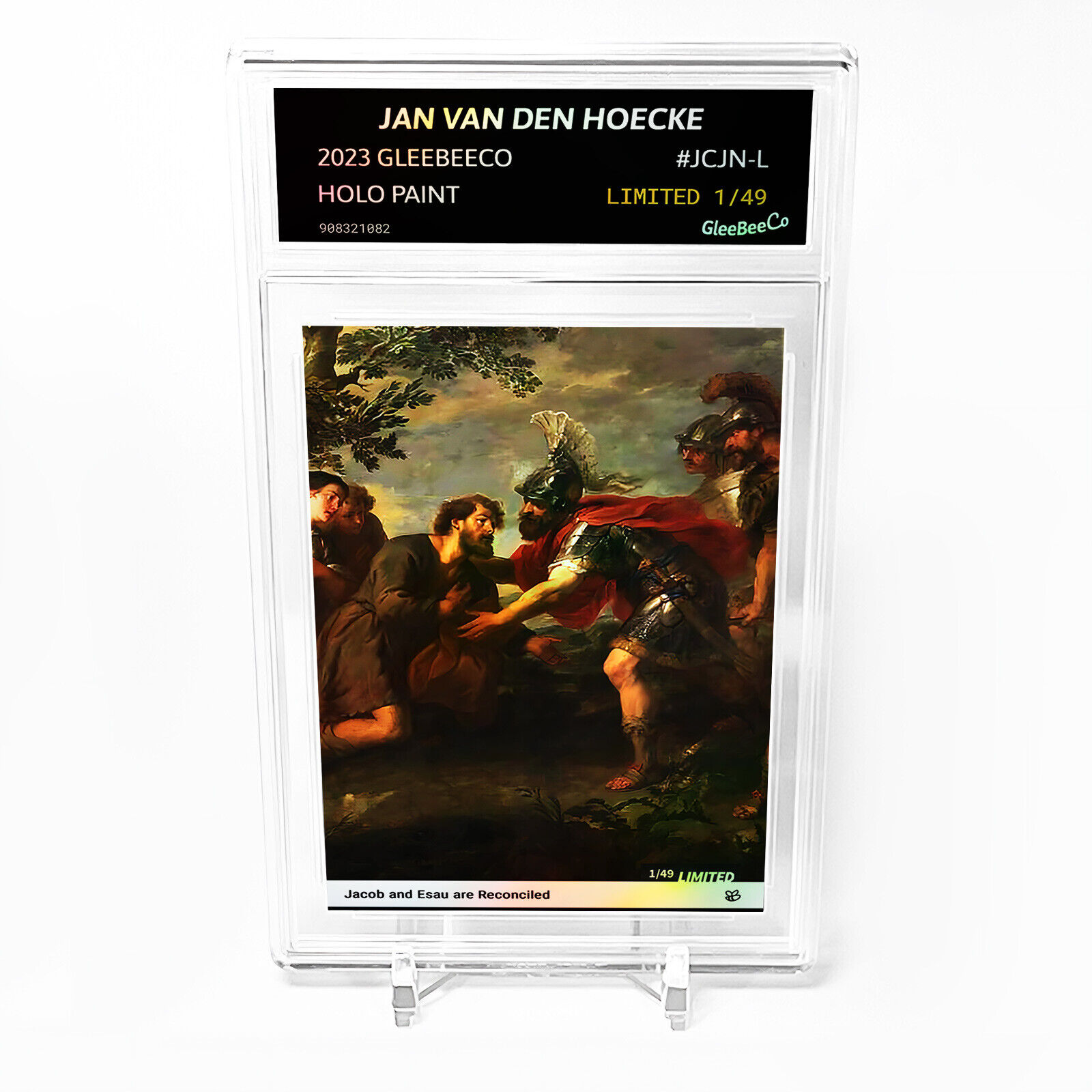 JACOB AND ESAU ARE RECONCILED Jan van den Hoecke 2023 GleeBeeCo Card #JCJN-L /49