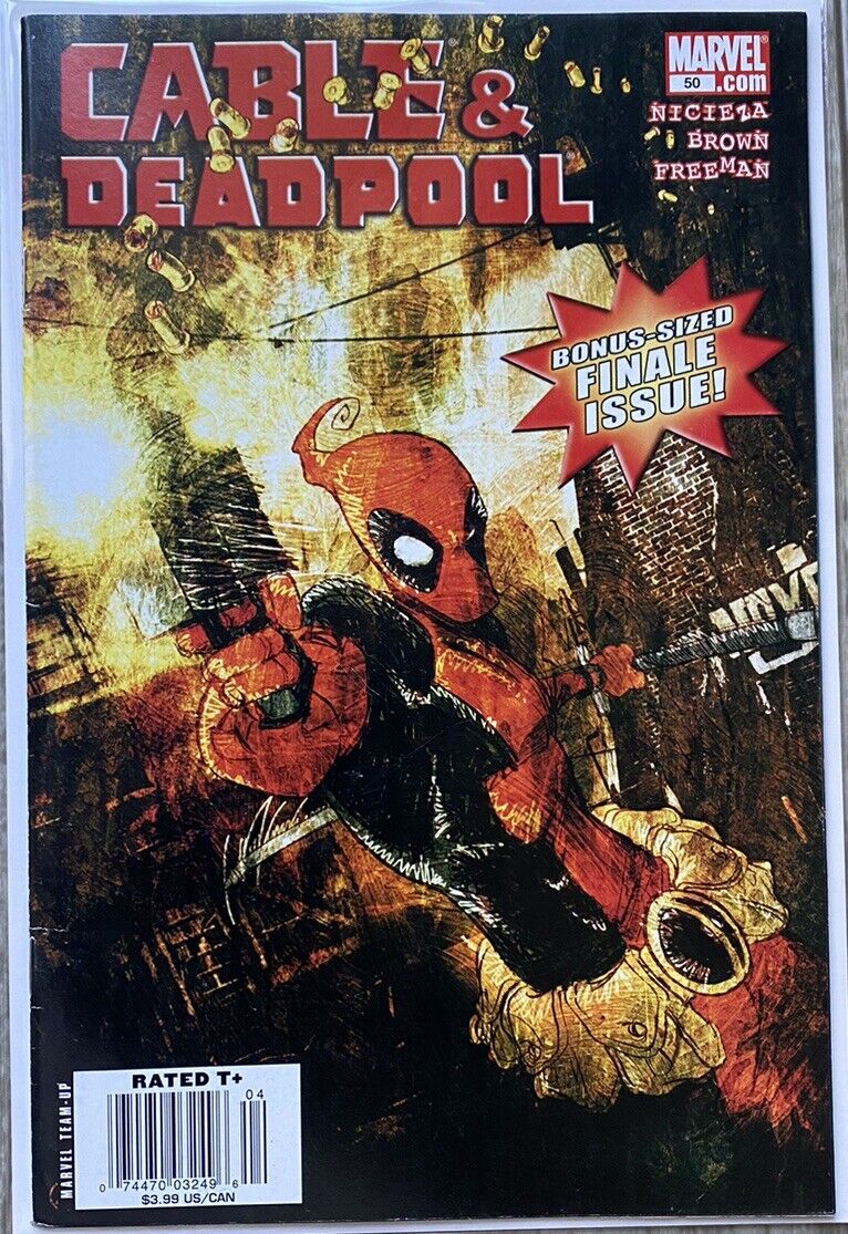 Cable And Deadpool #50 (2008) 1st App Of Venompool NEWSSTAND Variant RARE Scarce