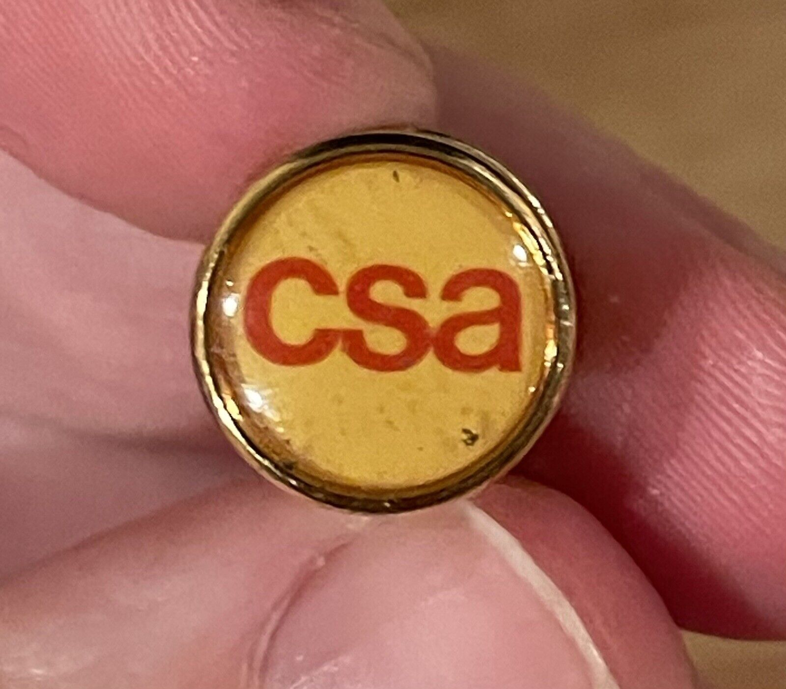 Vintage CSA Airliner Lapel Pin