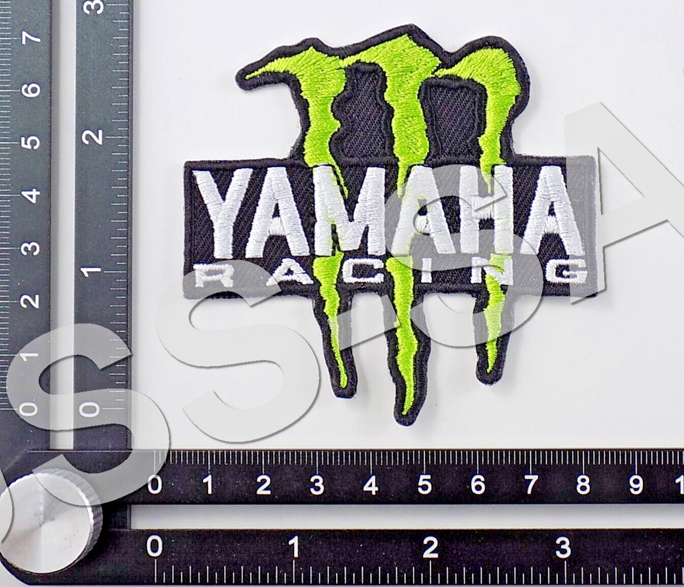 YAMAHA MONSTER RACING EMBROIDERED PATCH IRON/SEW ON ~3\