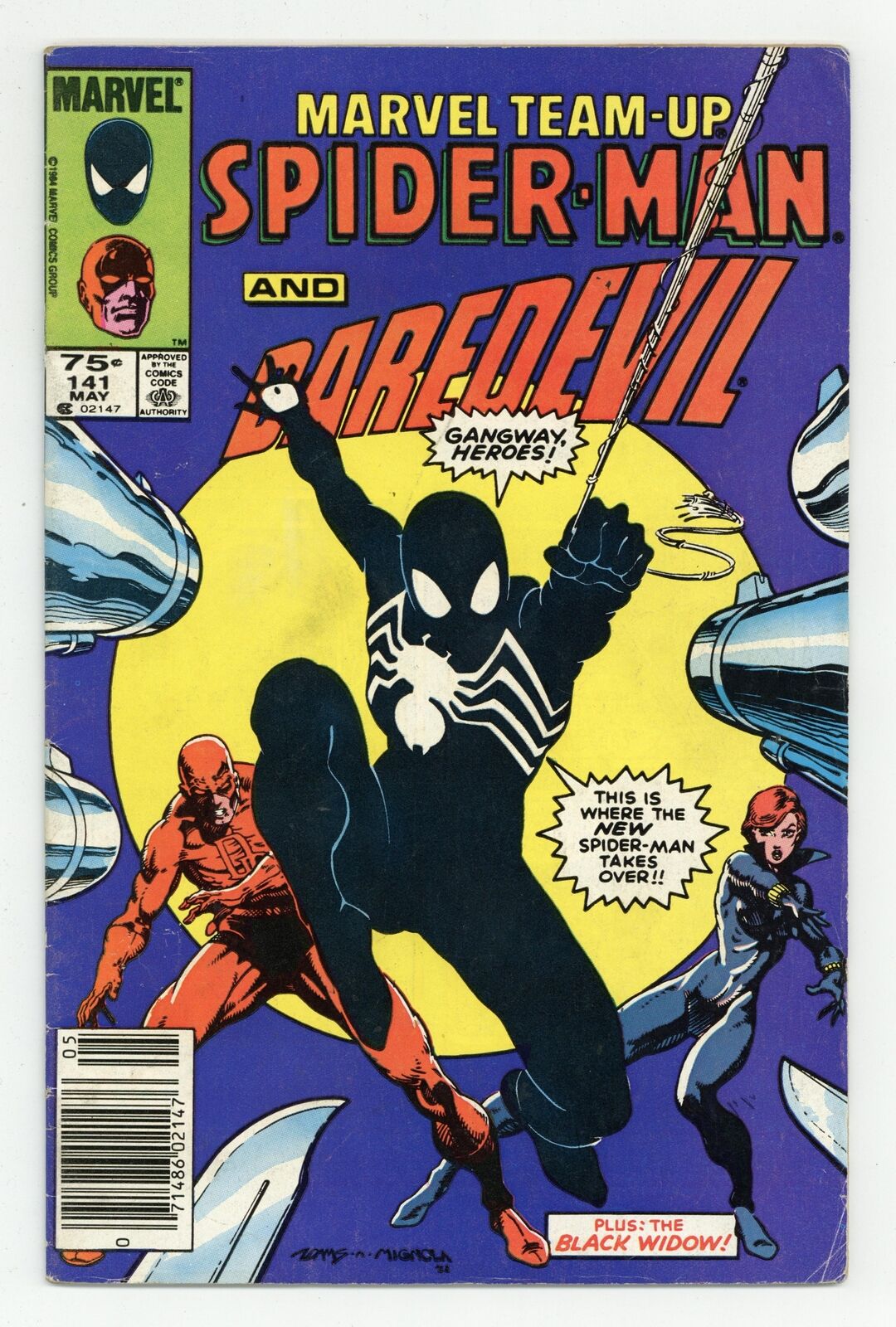 Marvel Team-Up Canadian Price Variant #141 GD/VG 3.0 1984