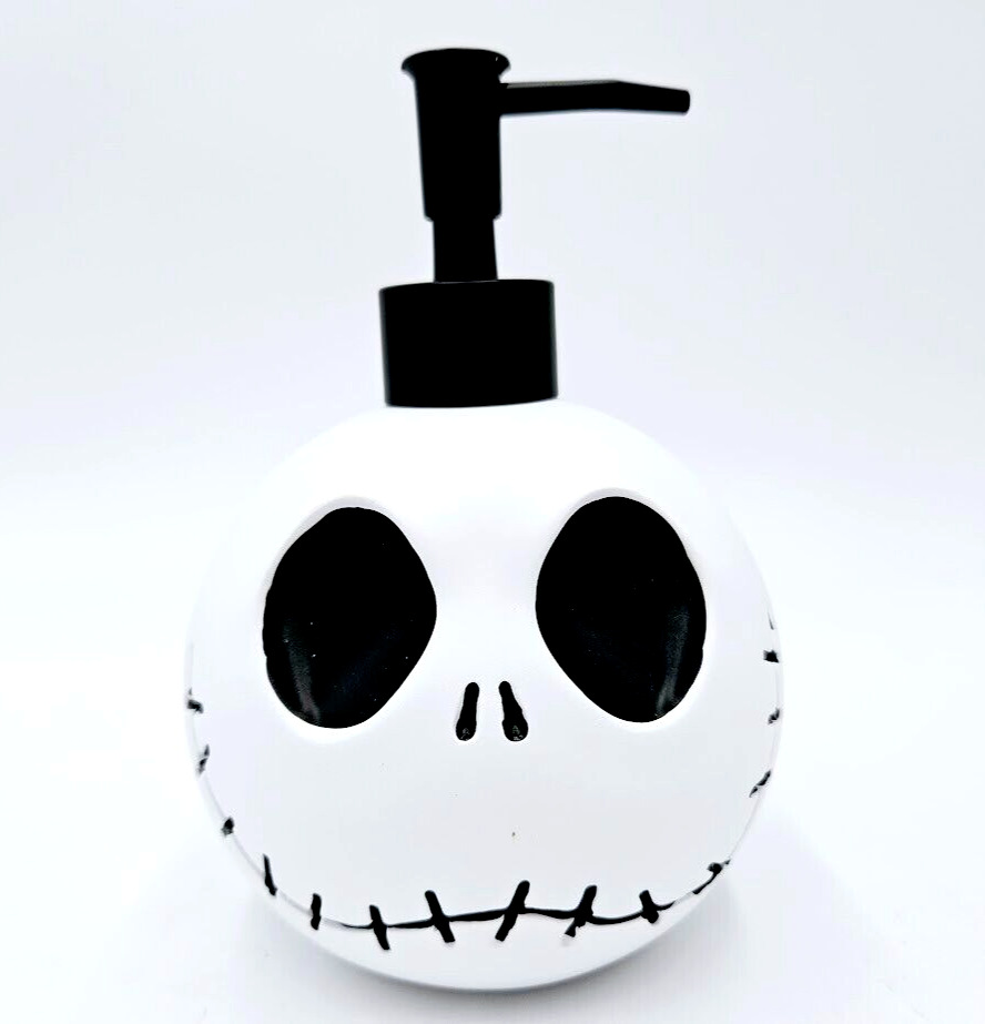 Disney Jack Skellington Head Nightmare Before Christmas Soap\\Lotion Dispenser