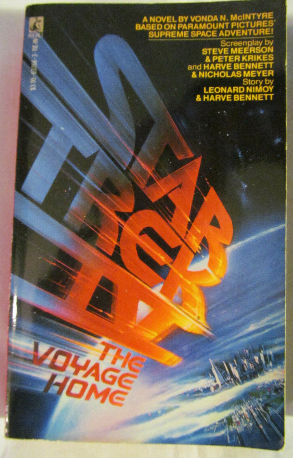 Star Trek IV The Voyage Home Movie Paperback Signed James Doohan Autograph