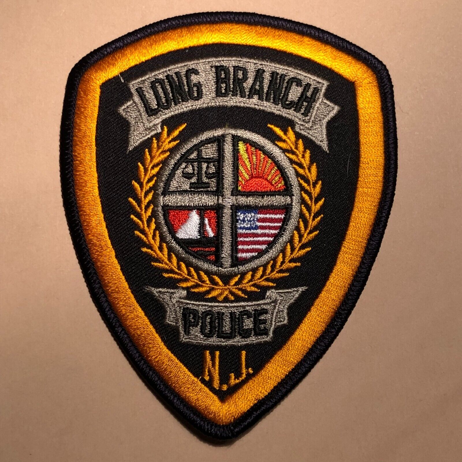 LONG BRANCH POLICE New Jersey NJ PD patch