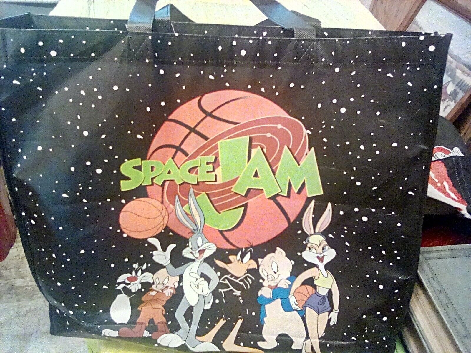 Looney Tunes Space Jam Polypropylene Bag Bioworld rue21 NWT