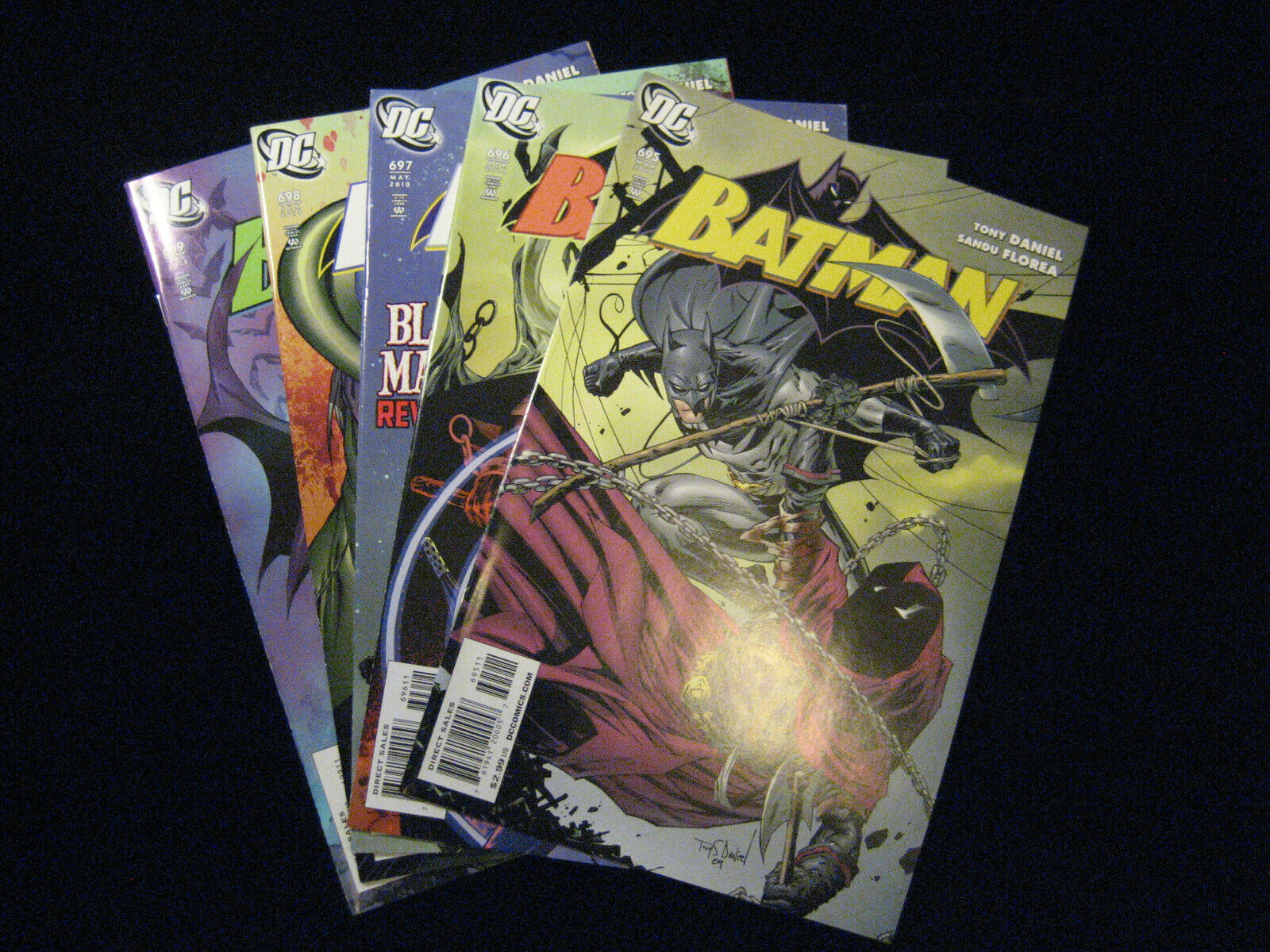 Batman #695-699 (DC Comics, 2010) Mid to Higher Grade