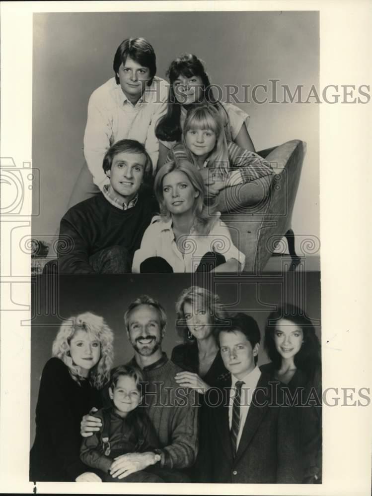 1989 Press Photo Cast of the television series \