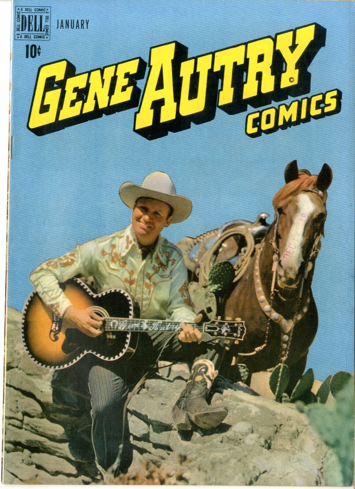 Gene Autry Comics  # 23   FINE   January 1949   Jesse Marsh art   See photos