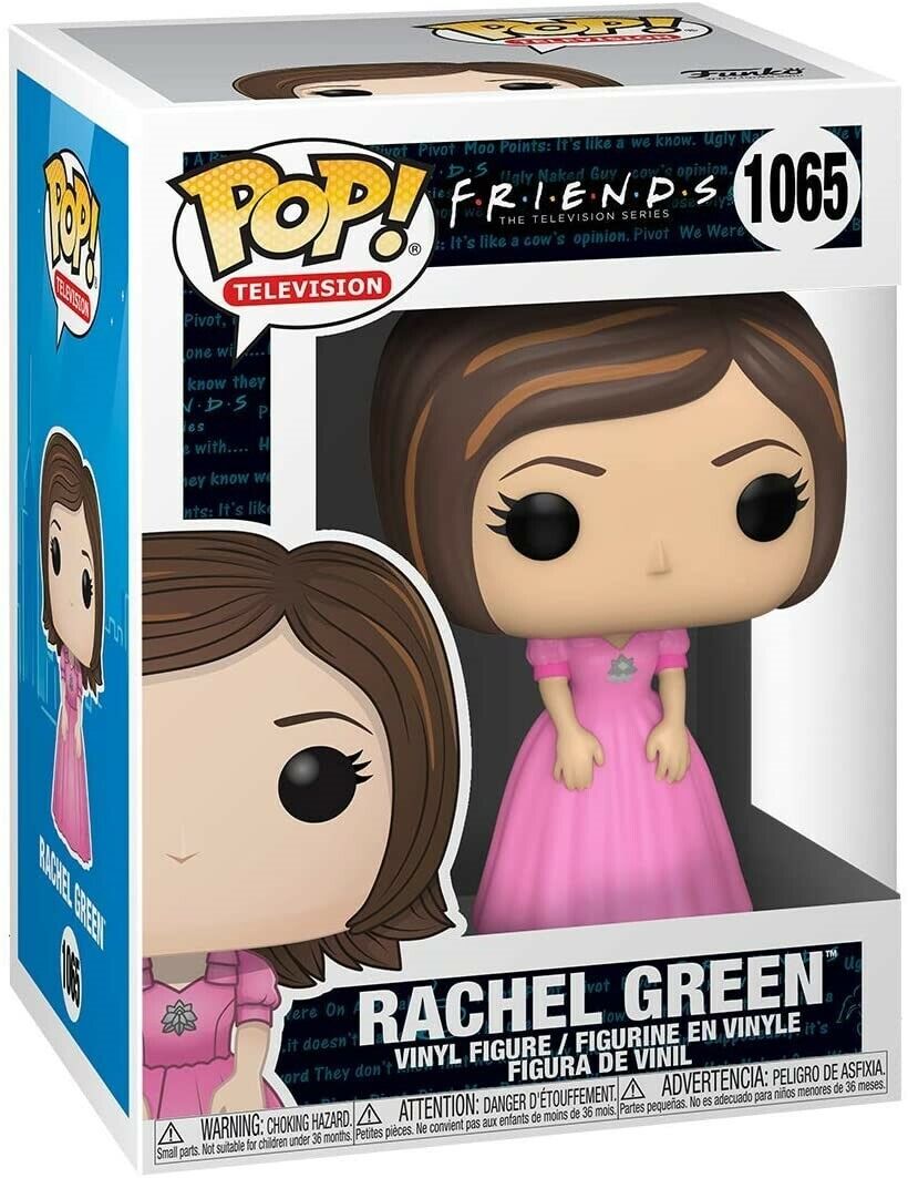 Funko - POP TV: Friends- Rachel in Pink Dress Brand New In Box