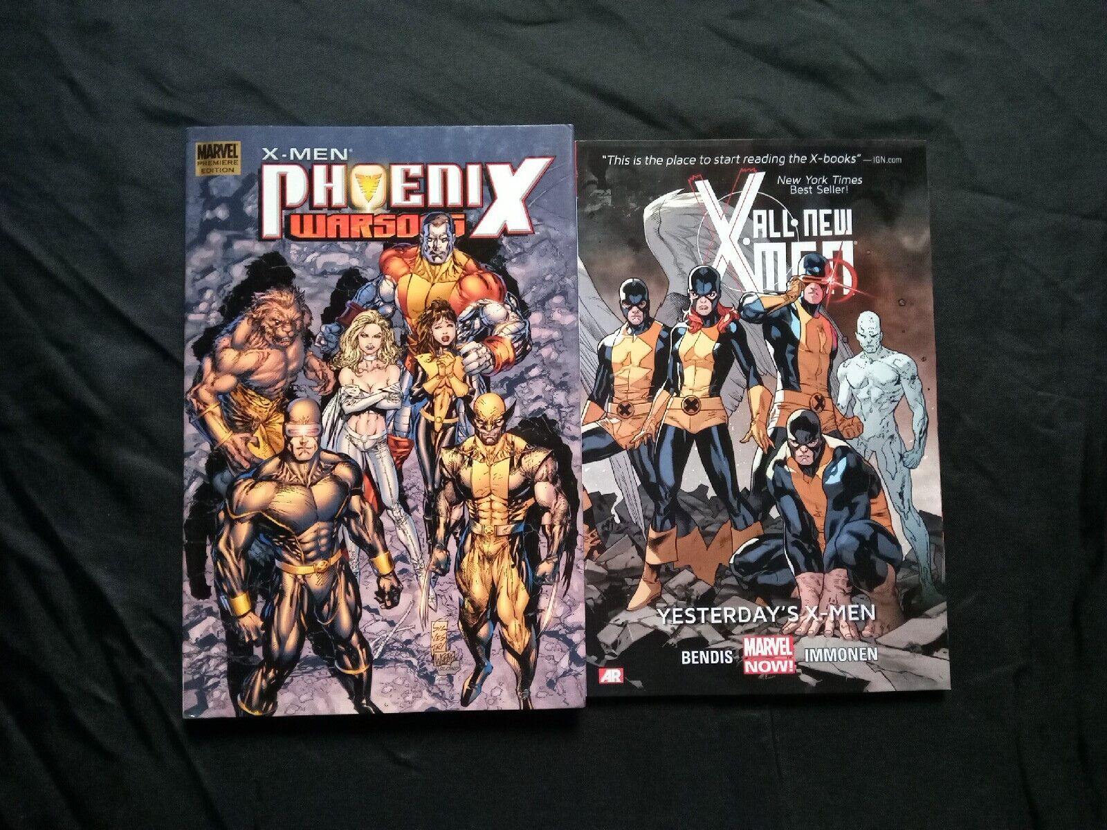 All new X-Men Volume 1: Yesterday\'s X-Men Hardcover & X-Men Phoenix Warsong TPB