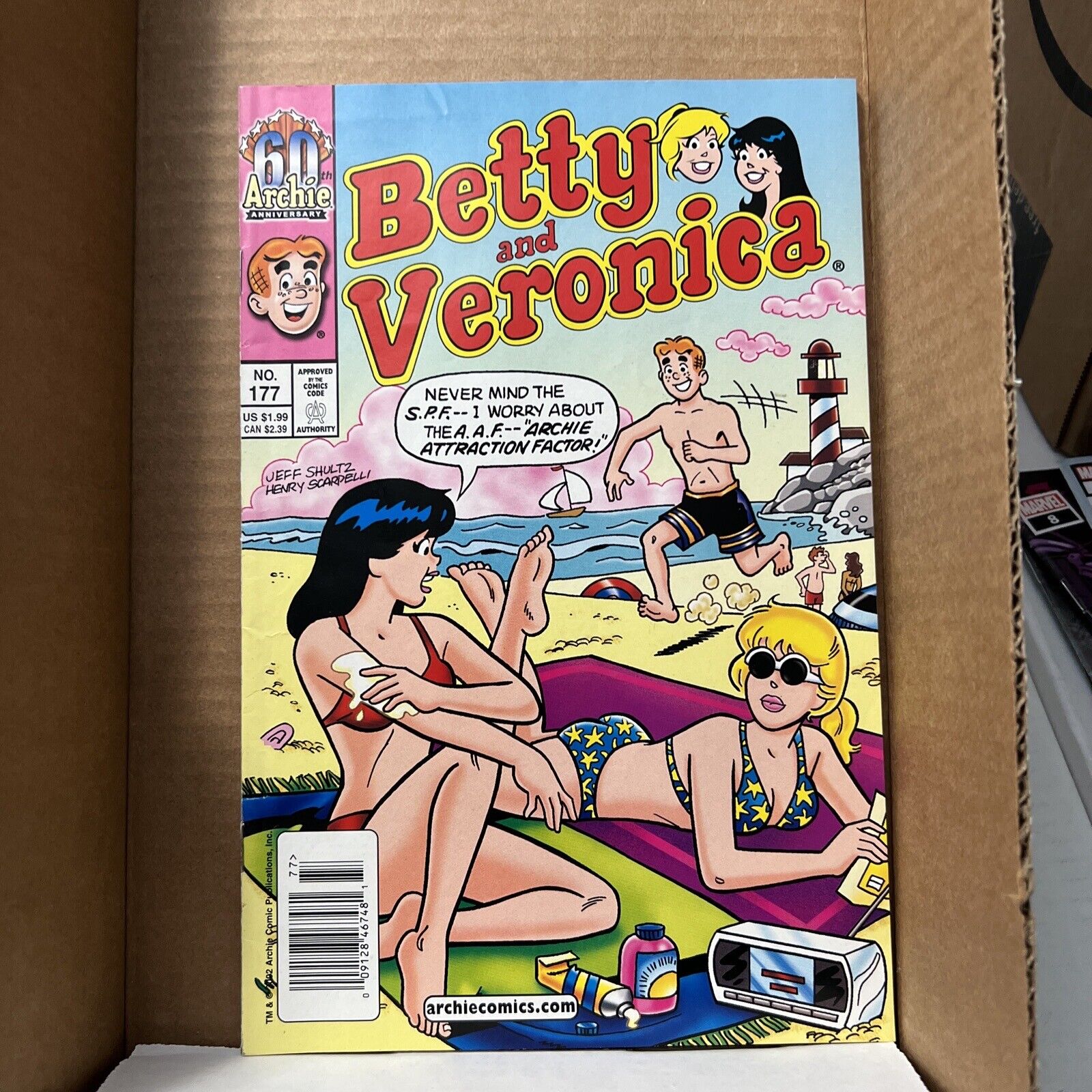 Betty and Veronica #177 Bikini Cover Good Girl Art Newsstand  Fine/Fine +