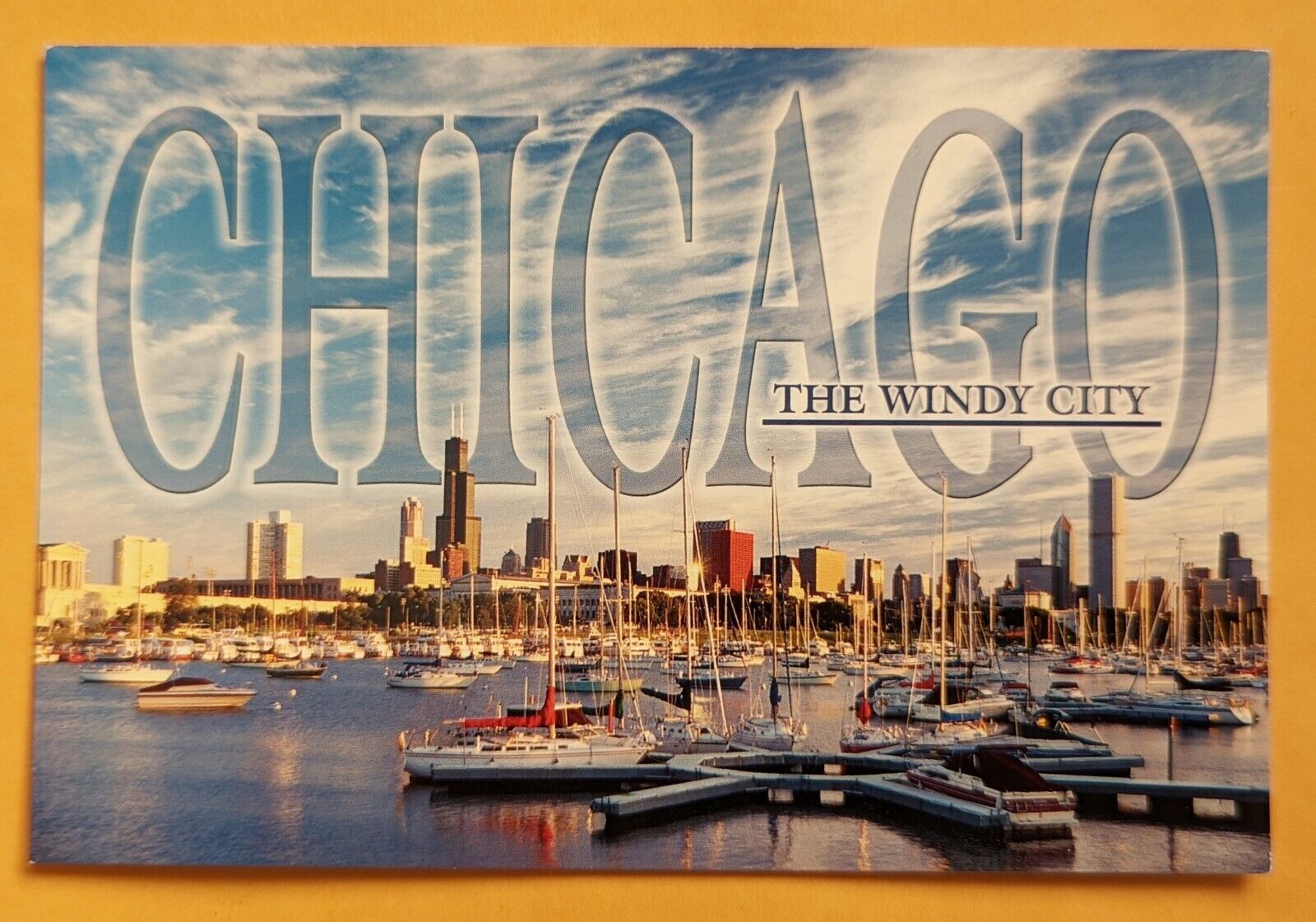 Postcard IL: Chicago Downtown, Illinois 