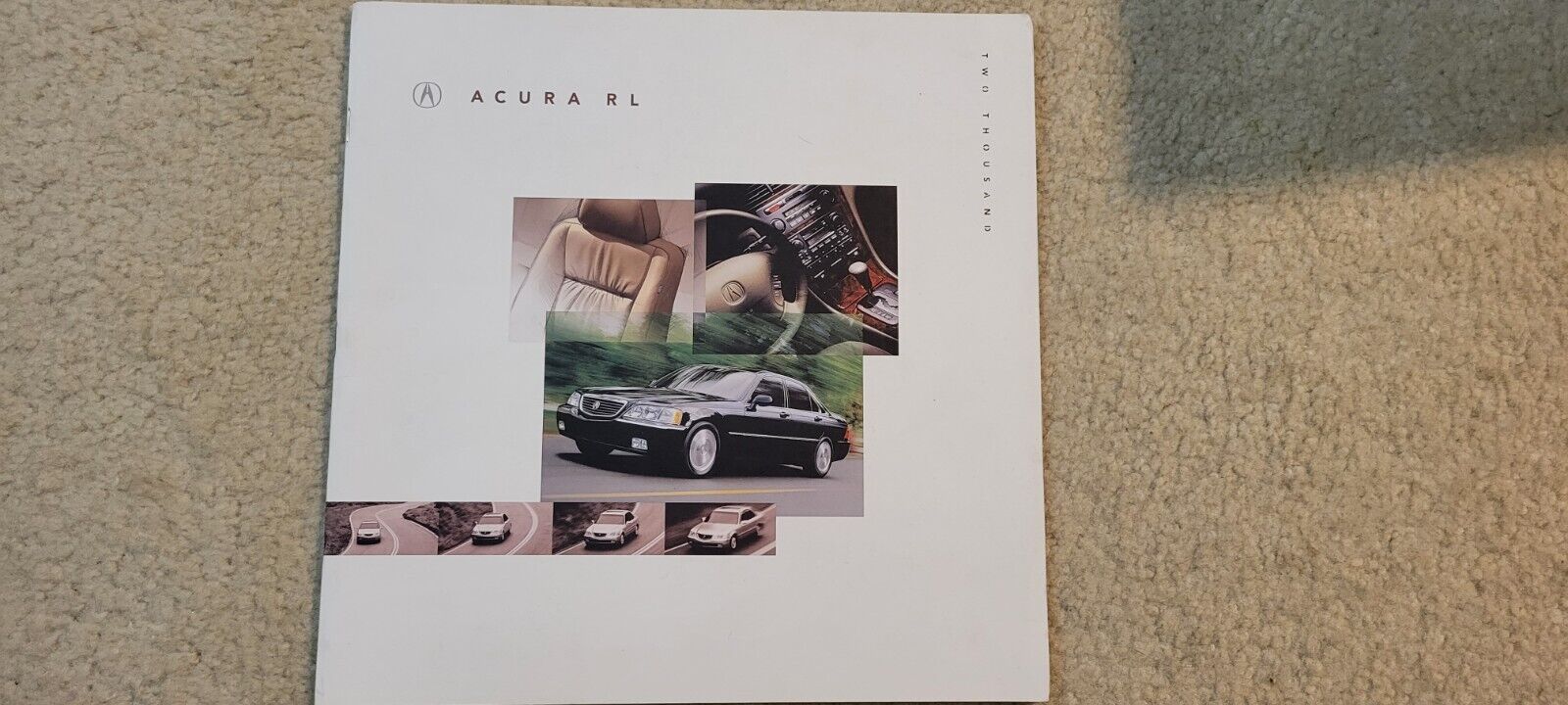 2000 Acura RL  Large Sales Brochure