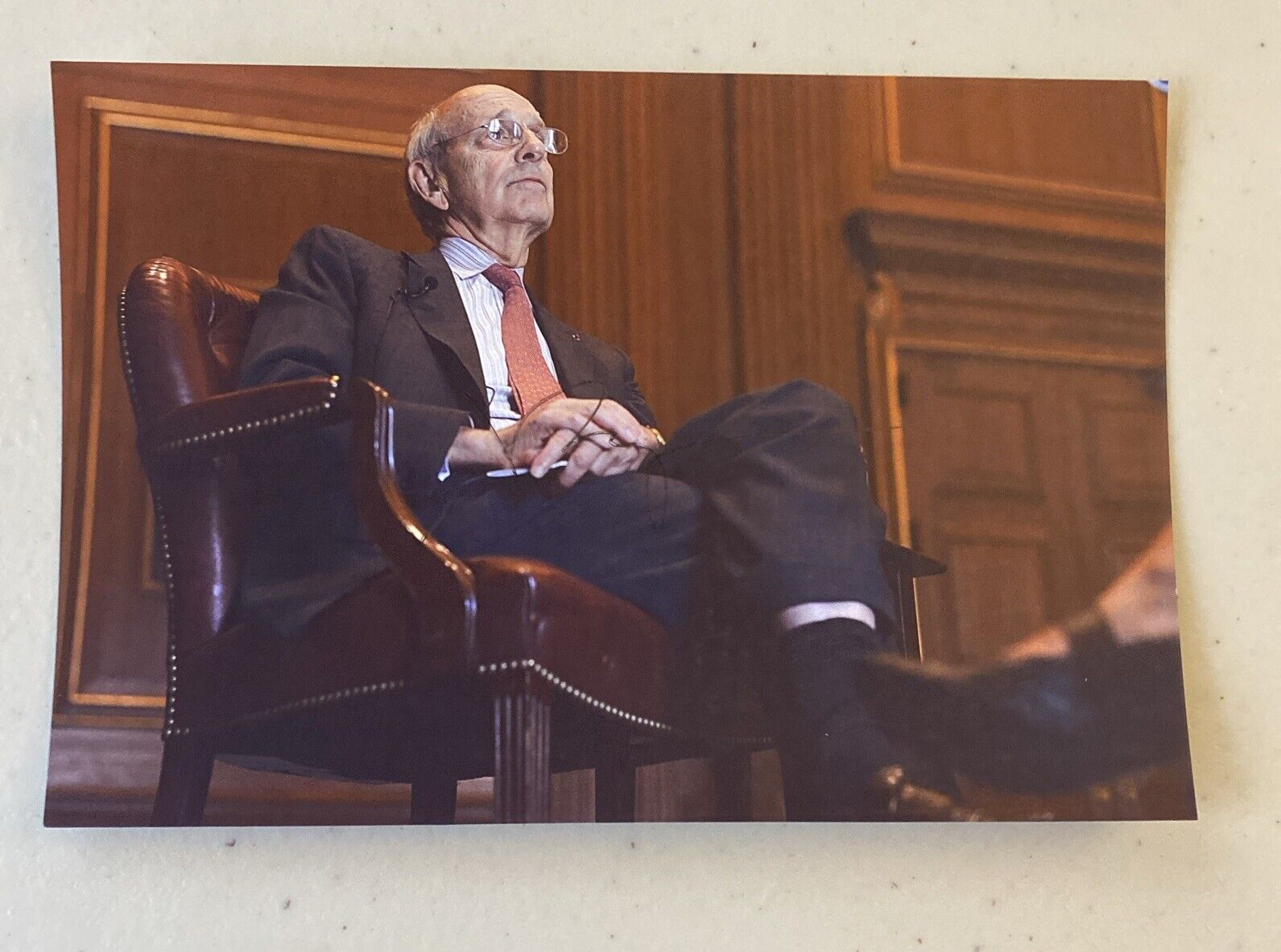 Stephen Breyer Signed Autographed Auto 4x6 Photo Supreme Court Justice