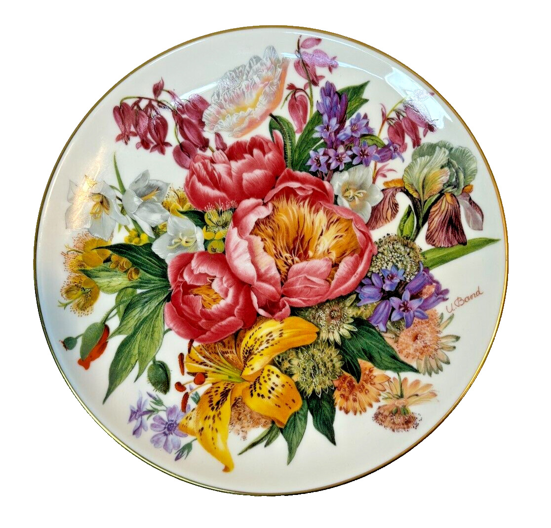 Hutschenreuther Germany 1987 Sommerverheibung Colorful Decorative Plate