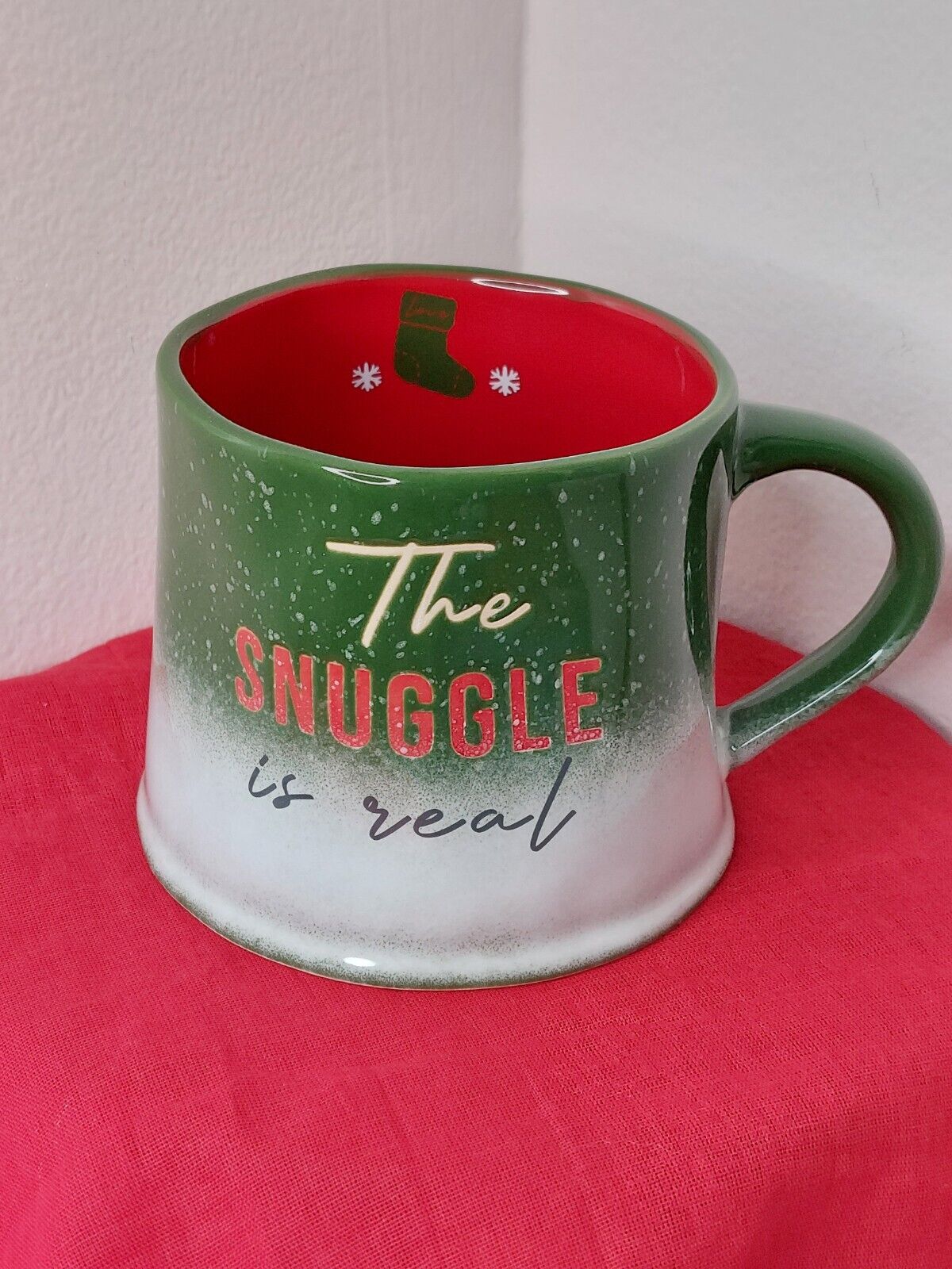 The Snuggle is Real 20 oz Coffee Mug by Global Design Connections NWT