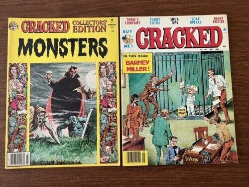 CRACKED Collectors Editions Monsters and Issue #186