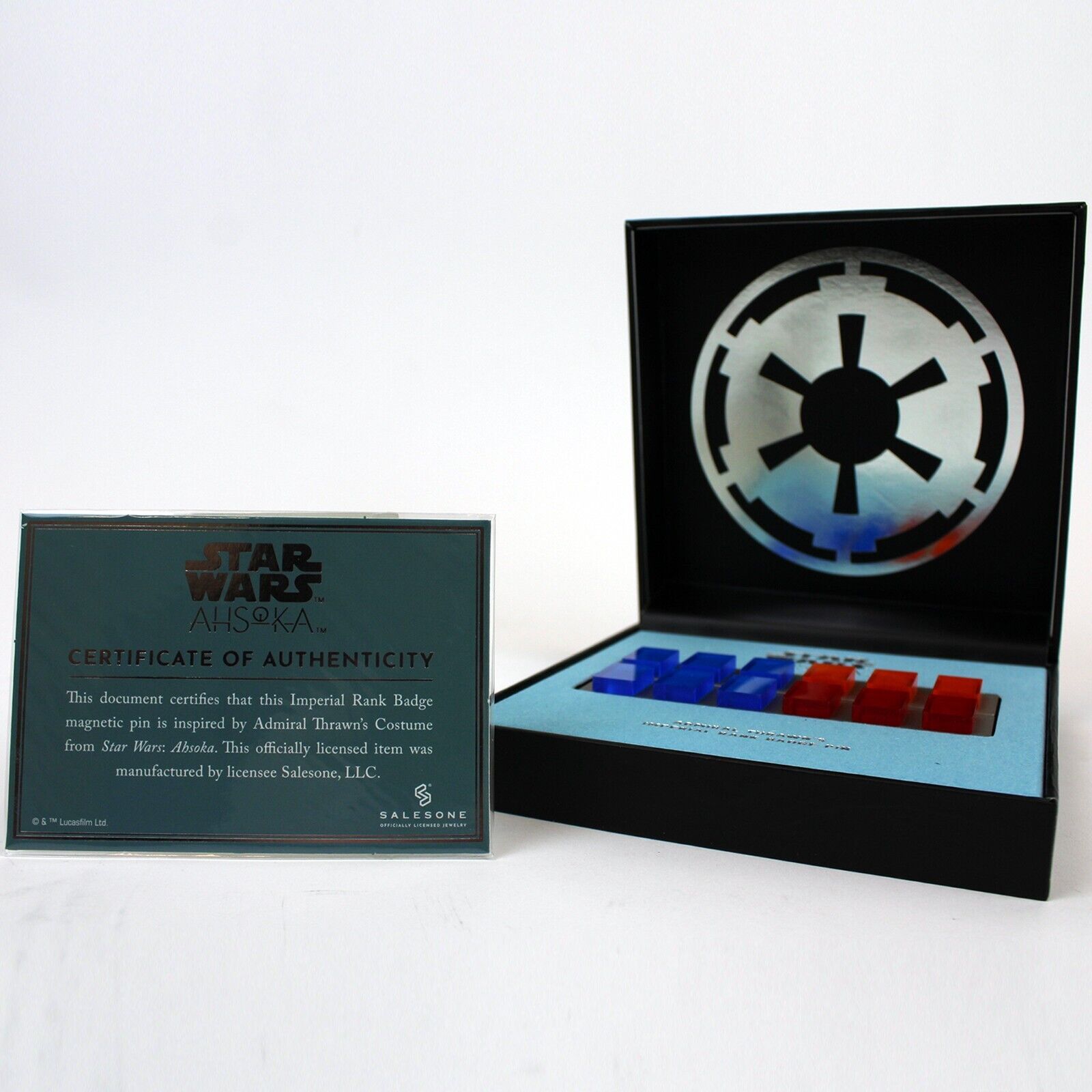 Star Wars Admiral Thrawn's Replica Imperial Rank Pin Badge