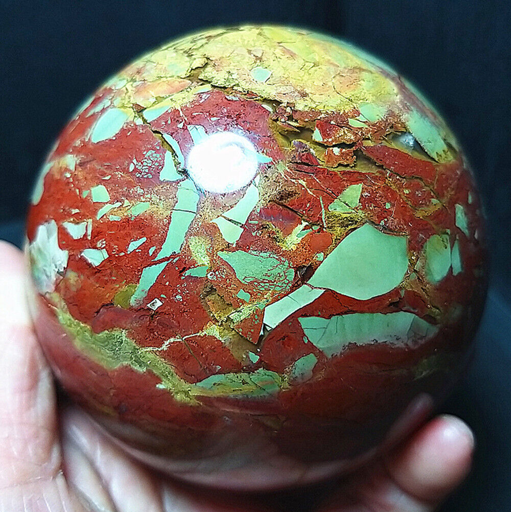 RARE 750G Natural Beautiful Colorful Agate Crystal Sphere Ball Healing A3164