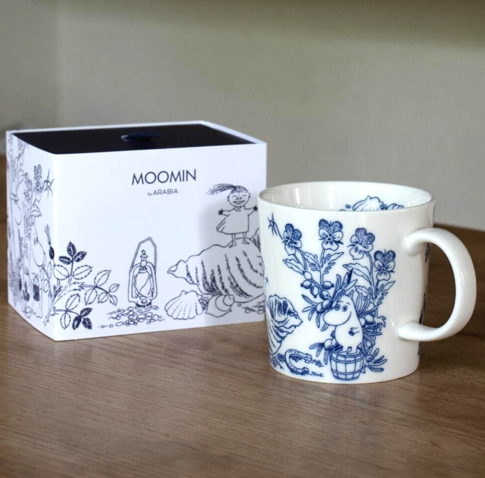 Moomin Day 2023 Sea Breeze Special Mug Arabia 150th Anniversary Limited Edition