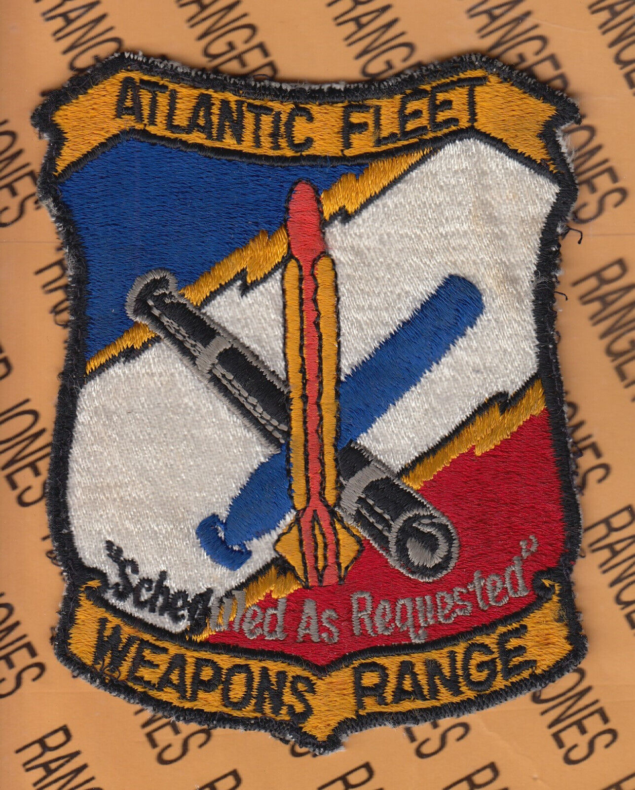 USN United States Navy Alantic Fleet Weapons Range ~5\