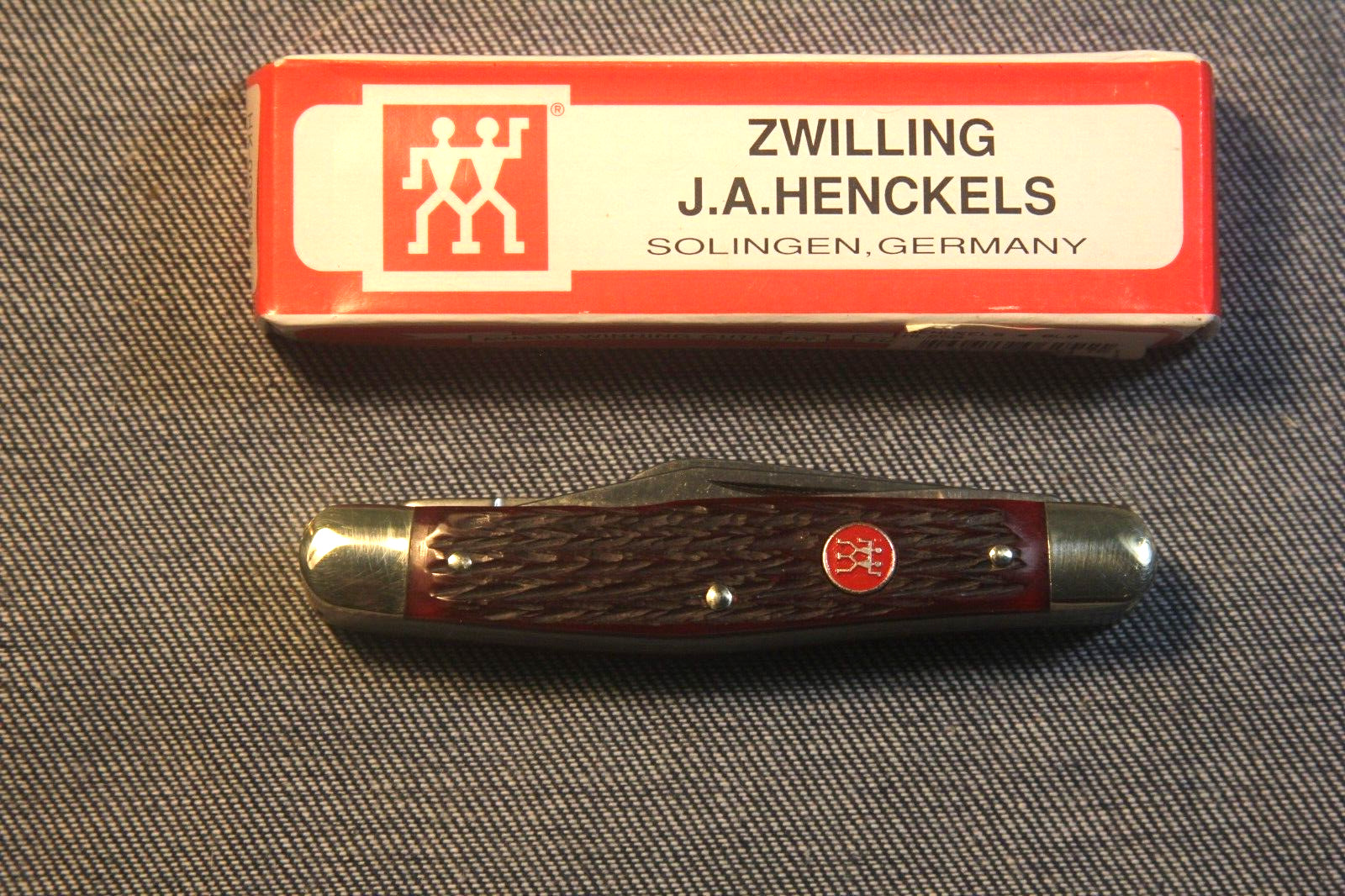 VINTAGE J.A. HENCKELS  ( GERMANY) HK-0025-B 4 BLADE STOCKMAN