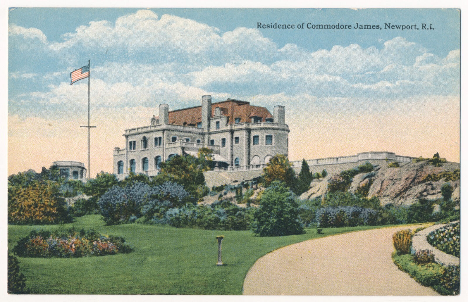 Residence of Commodore James, Newport, Rhode Island