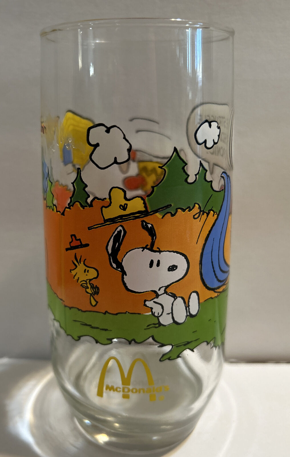 McDonald’s 1965 CAMP SNOOPY SERIES COLLECTOR GLASSES Lot of 5  LM