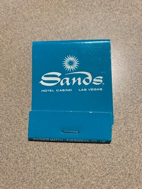Vintage Las Vegas Sands Hotel Casino Matches- Unstruck