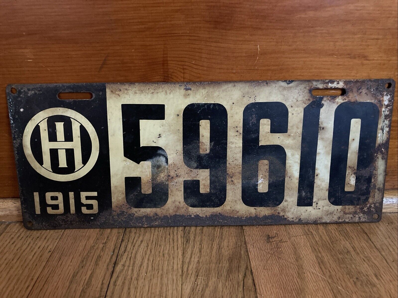 1915 Ohio License Plate
