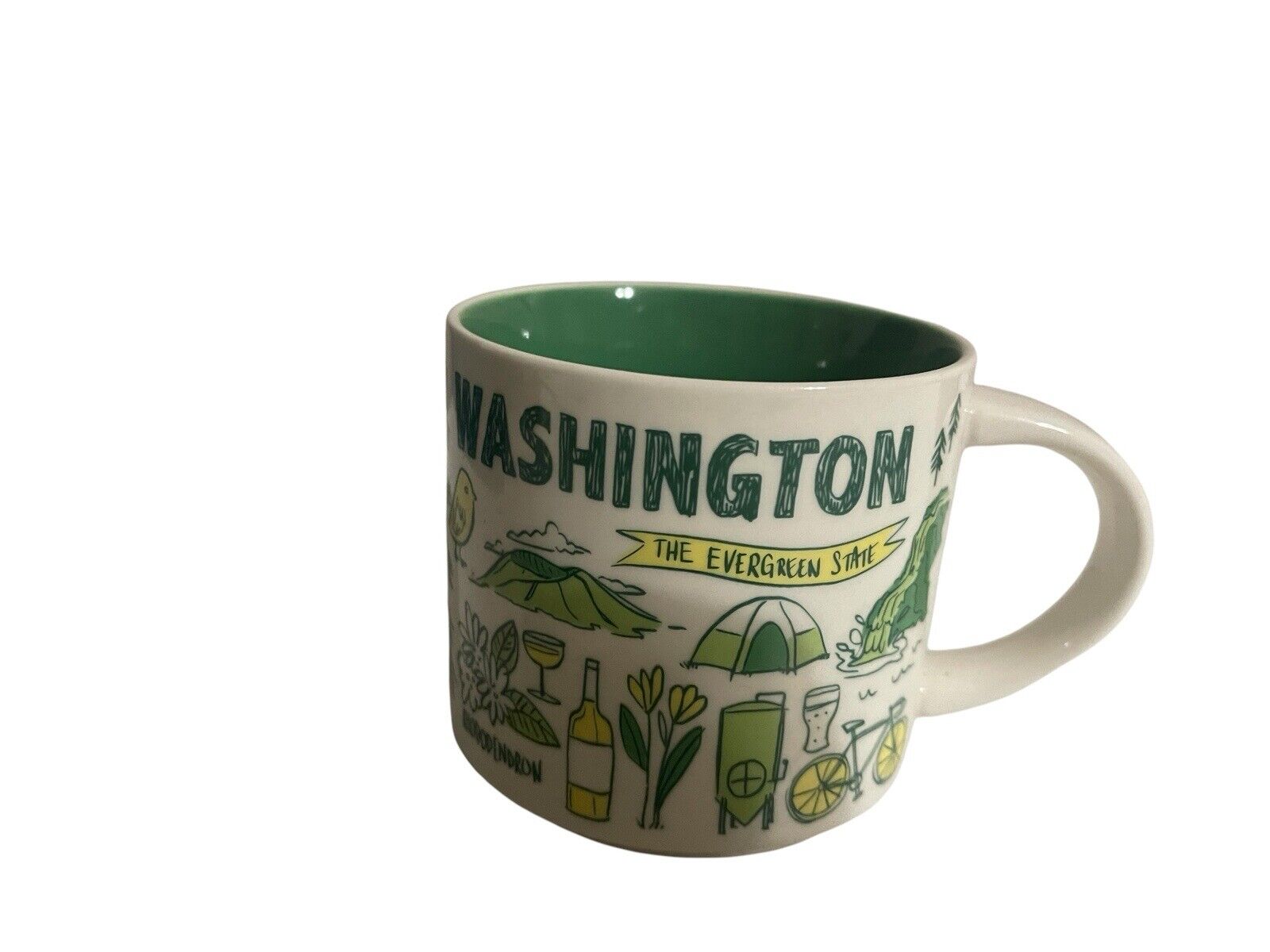 Starbucks 2018 Been There Series Washington State Coffee Mug 14 Oz