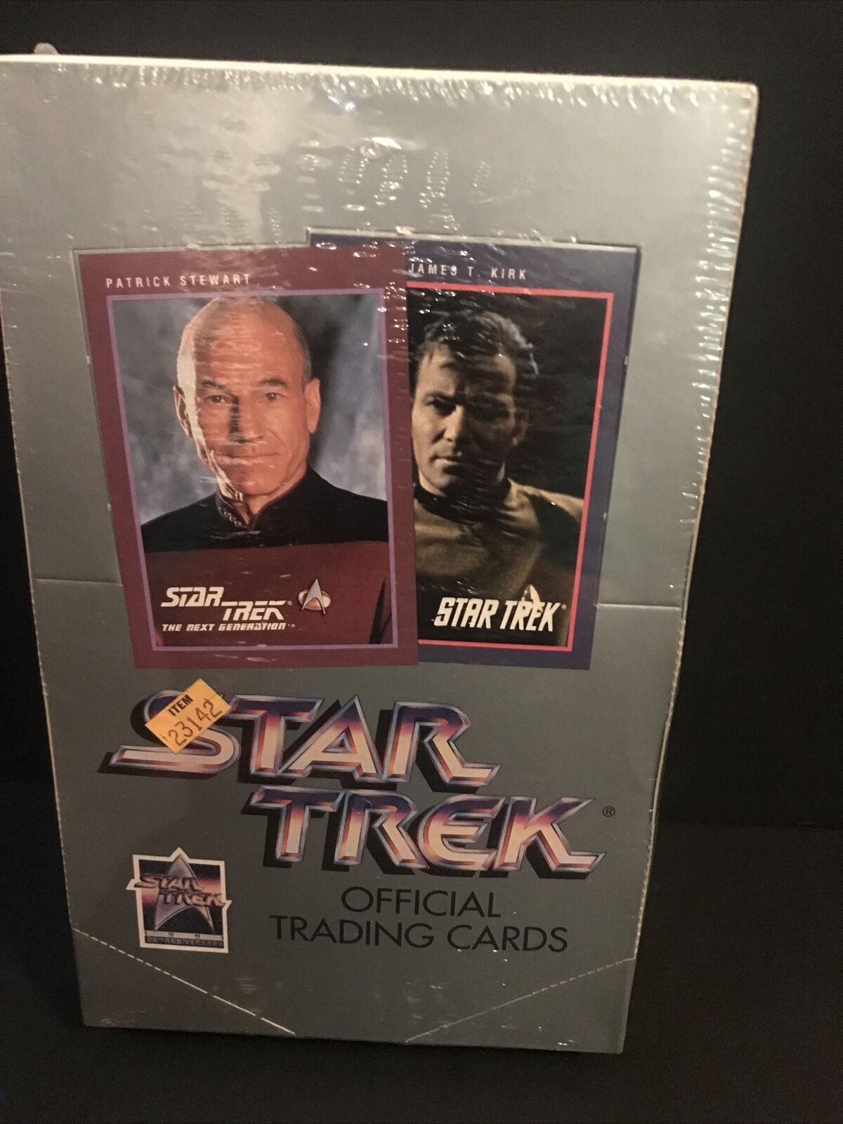 ✨Vintage Star Trek Trading Cards Factory Sealed 1991 Impel Wax Box (36 Packs)✨