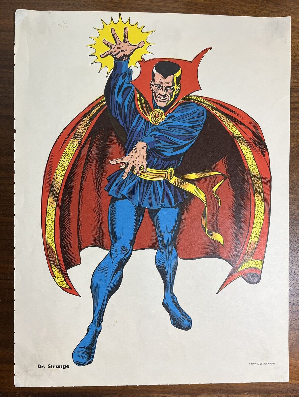 DR. STRANGE 1966 MMMS Super Heroes Club POSTER Personality Posters 12 x 16