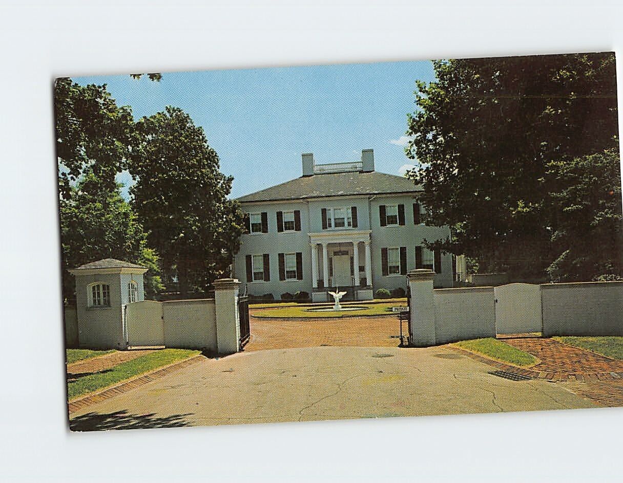 Postcard Governor\'s Mansion Capitol Square Richmond Virginia USA