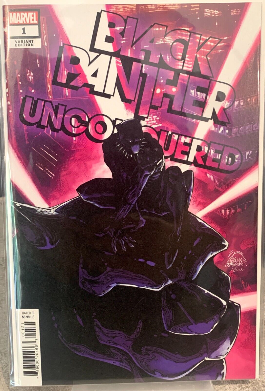 Black Panther: Unconquered #1 (Marvel Comics, 2022) Variant Cover
