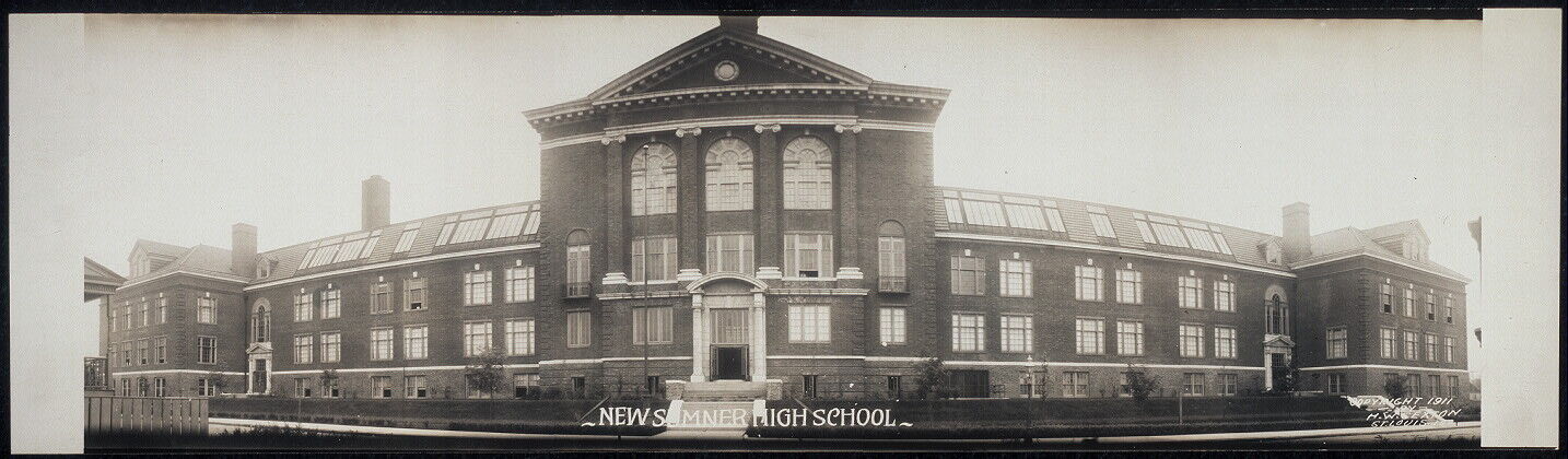 Photo:1911 Panorama New Sumner High School, Saint Louis, Missouri