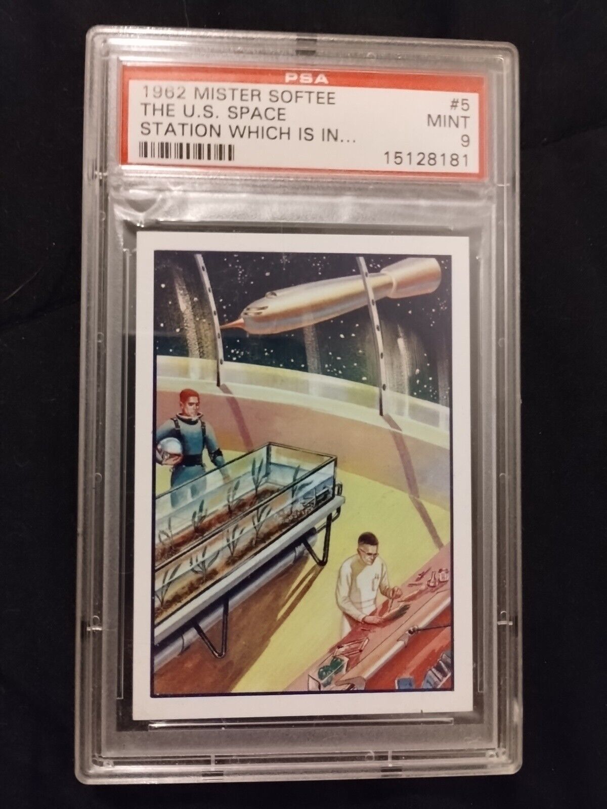 1962 Mister Softee Adventures of Captain Chapel #05 The U.S.Space Station..PSA 9