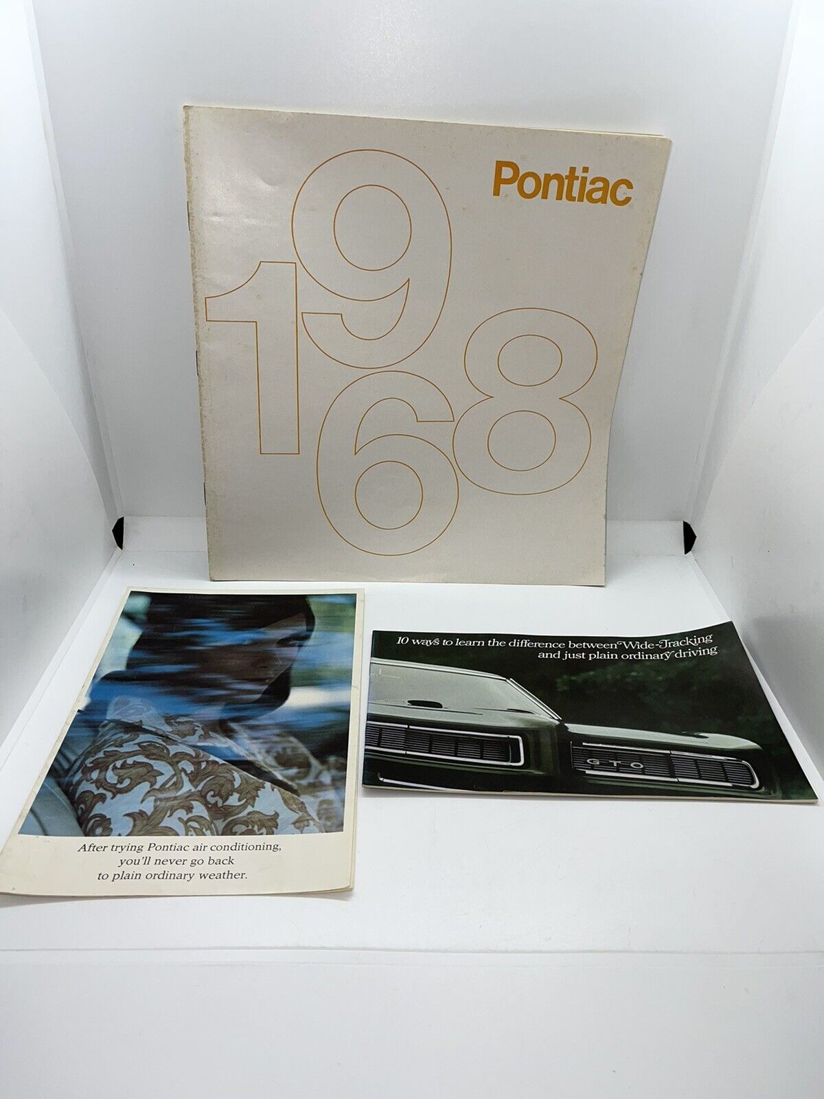 Original 1968 Pontiac Dealer Sales Brochure Full Line GTO Le Man Tempest Ventura