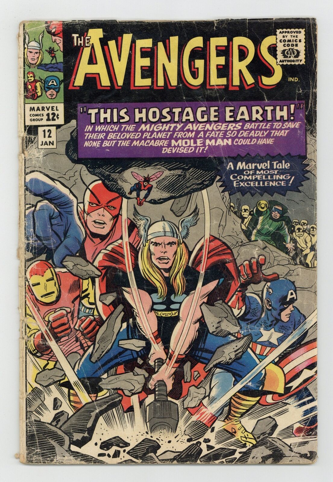 Avengers #12 FR/GD 1.5 1965