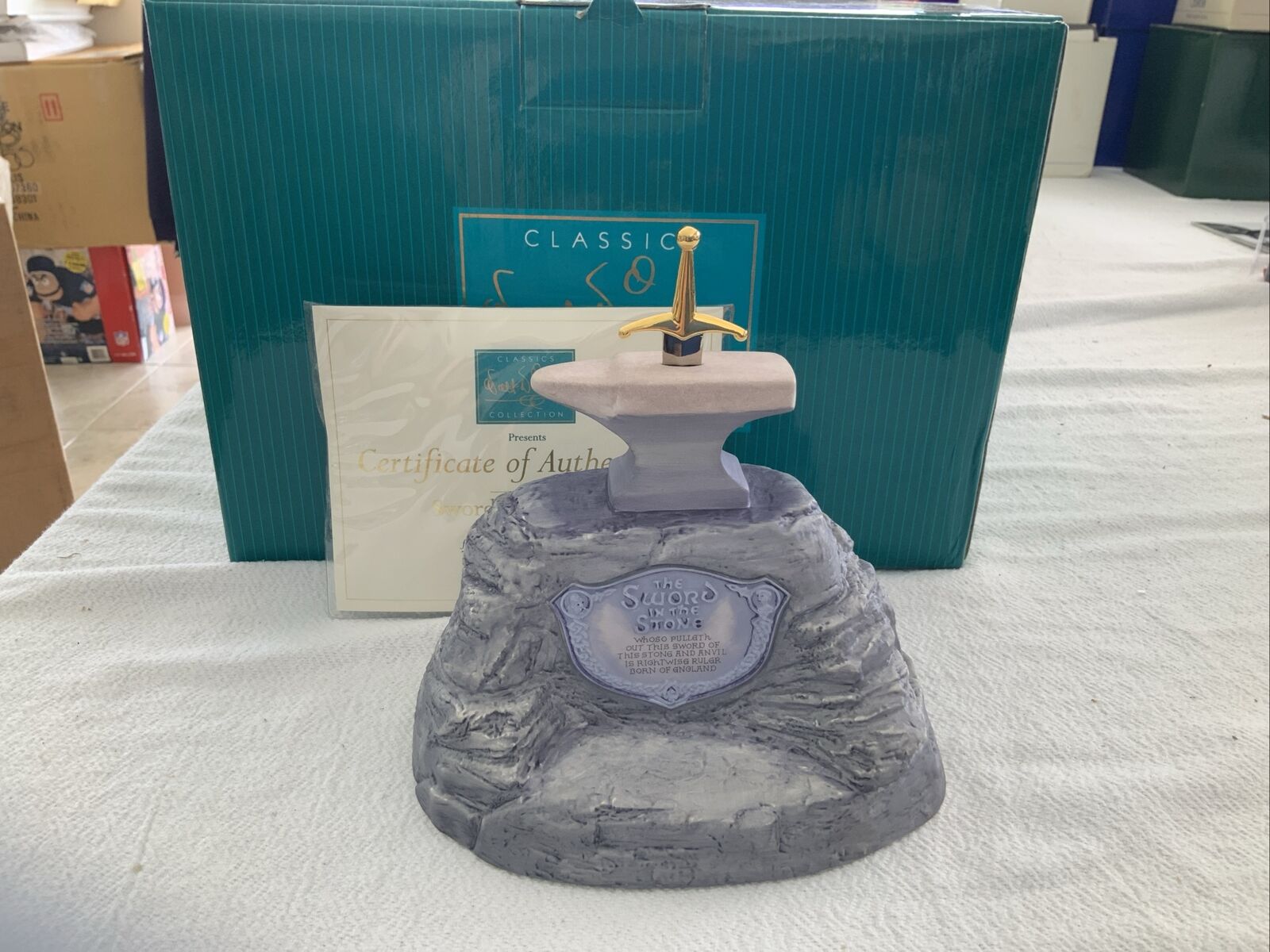 WDCC Sword in the Stone - Signed Limited Edition