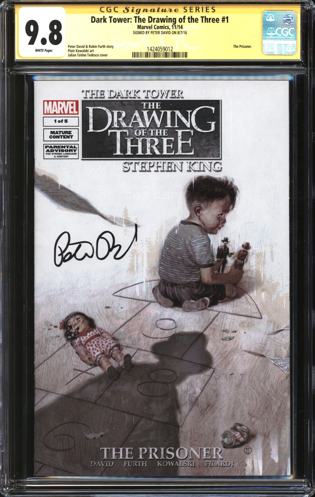 Dark Tower: The Drawing Of The Three (2014) #1 CGC Signature Series 9.8 NM/MT