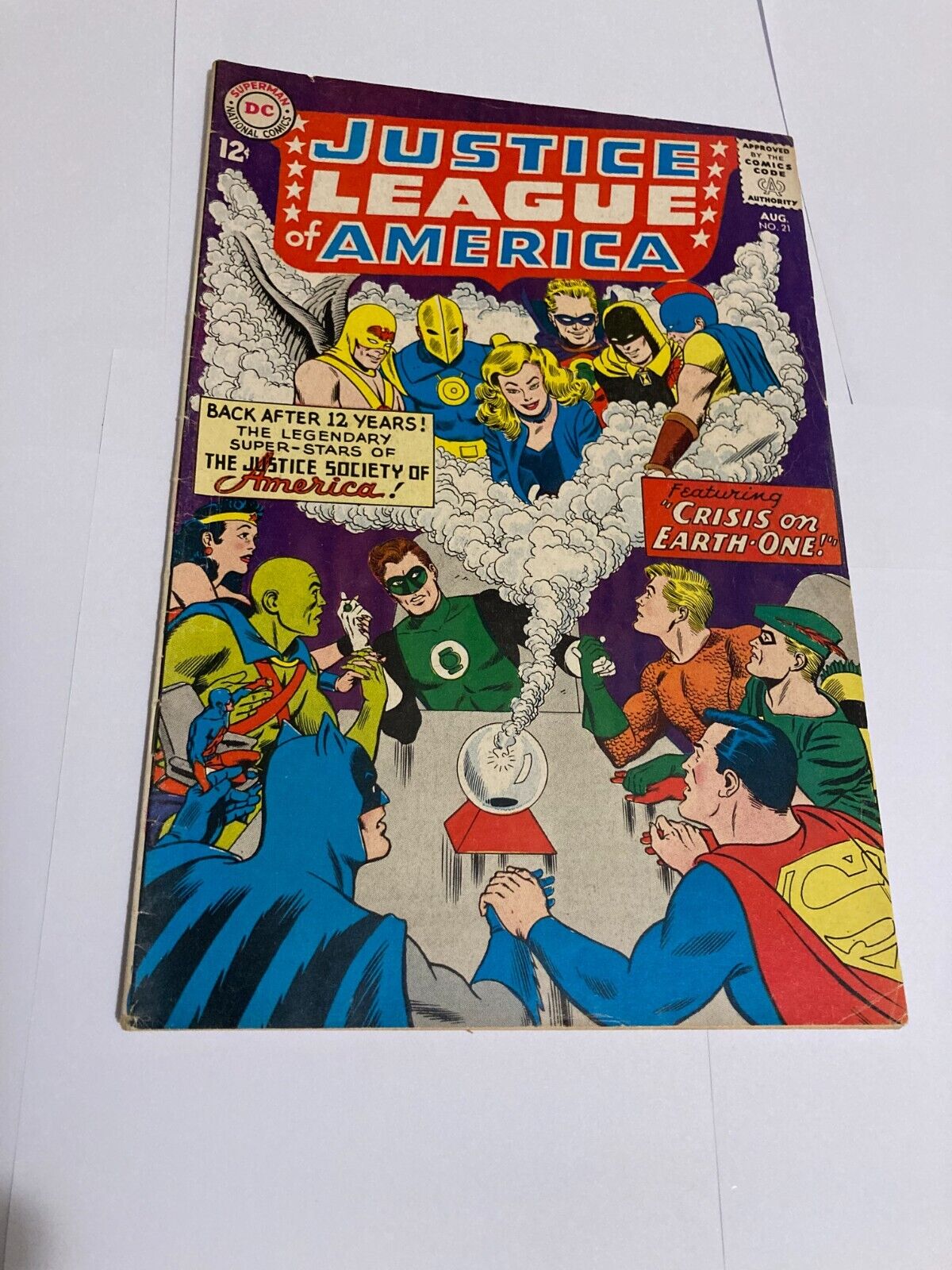 Justice League 21 1st meeting JSA/JLA 1963 Key Issue