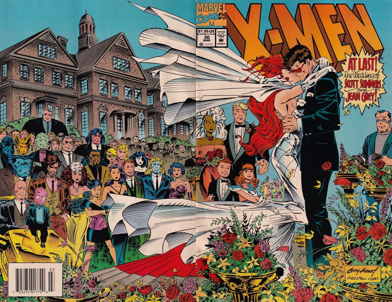 X-Men #30 Newsstand (1991-2001) Marvel