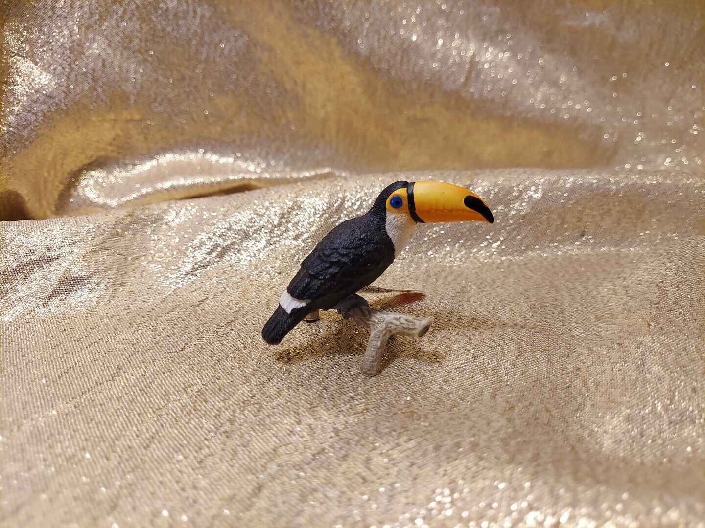Schleich TOUCAN Animal Bird 14777 Figure 2016 New With Tags Black White Yellow
