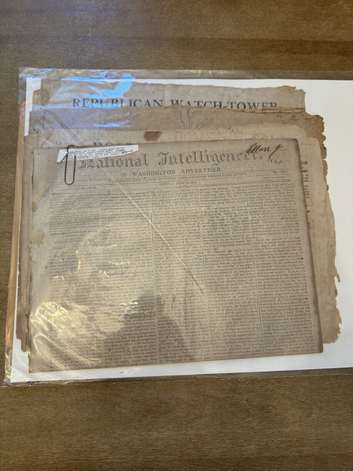 Antique Newspaper Lot Pre Civil War-civil War Era Papers Key Dates Subjects 