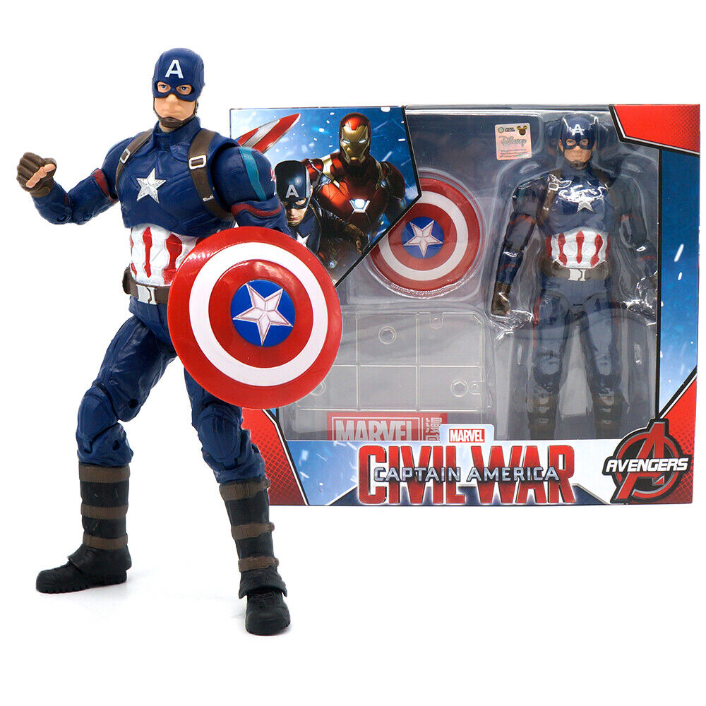 ZD Captain America Toys Marvel Avengers Legends Comic Heroes 7\