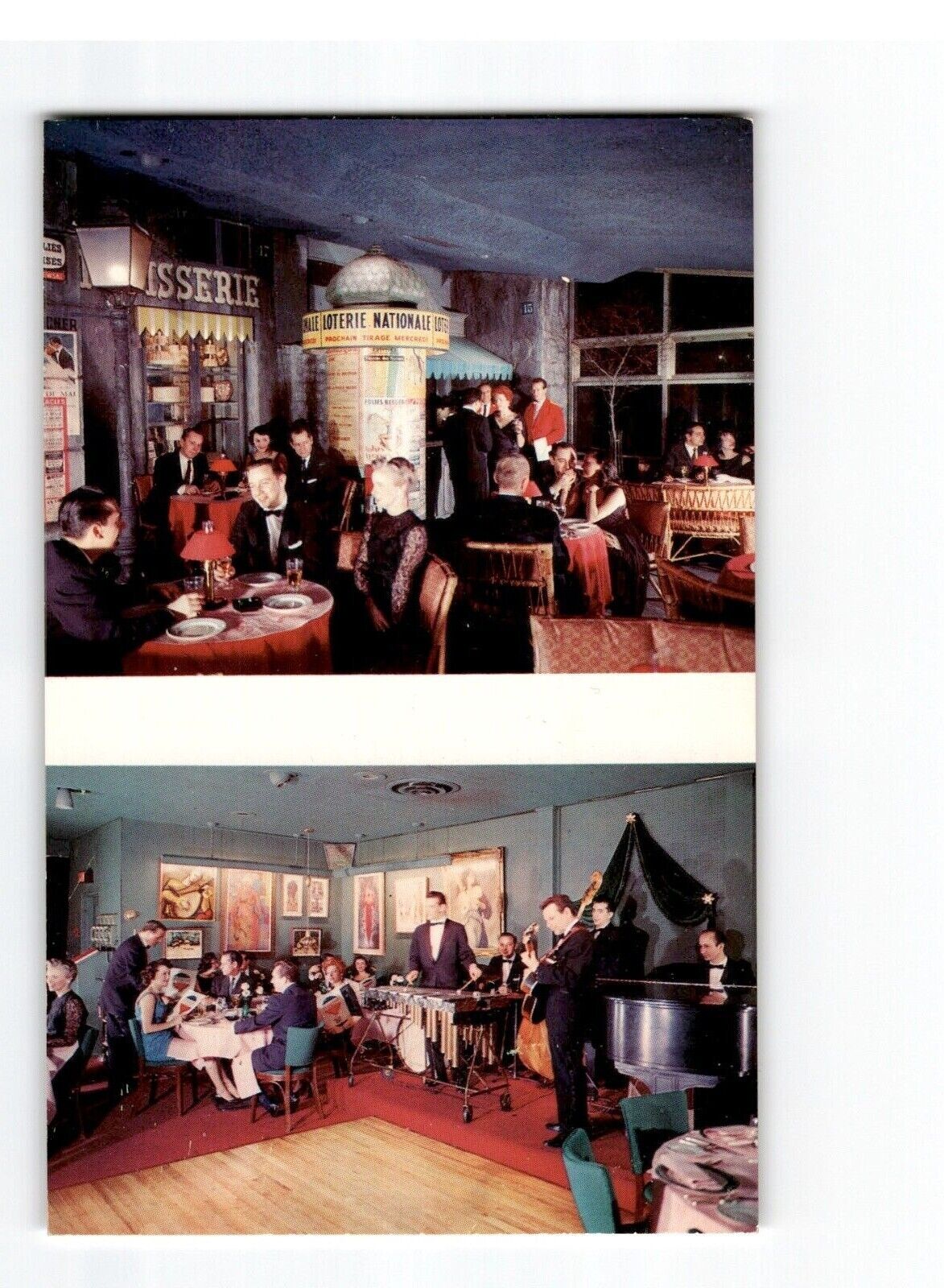 Dick Kollmar\'s Paris in the Sky Hotel Suburban East Orange New Jersey Postcard