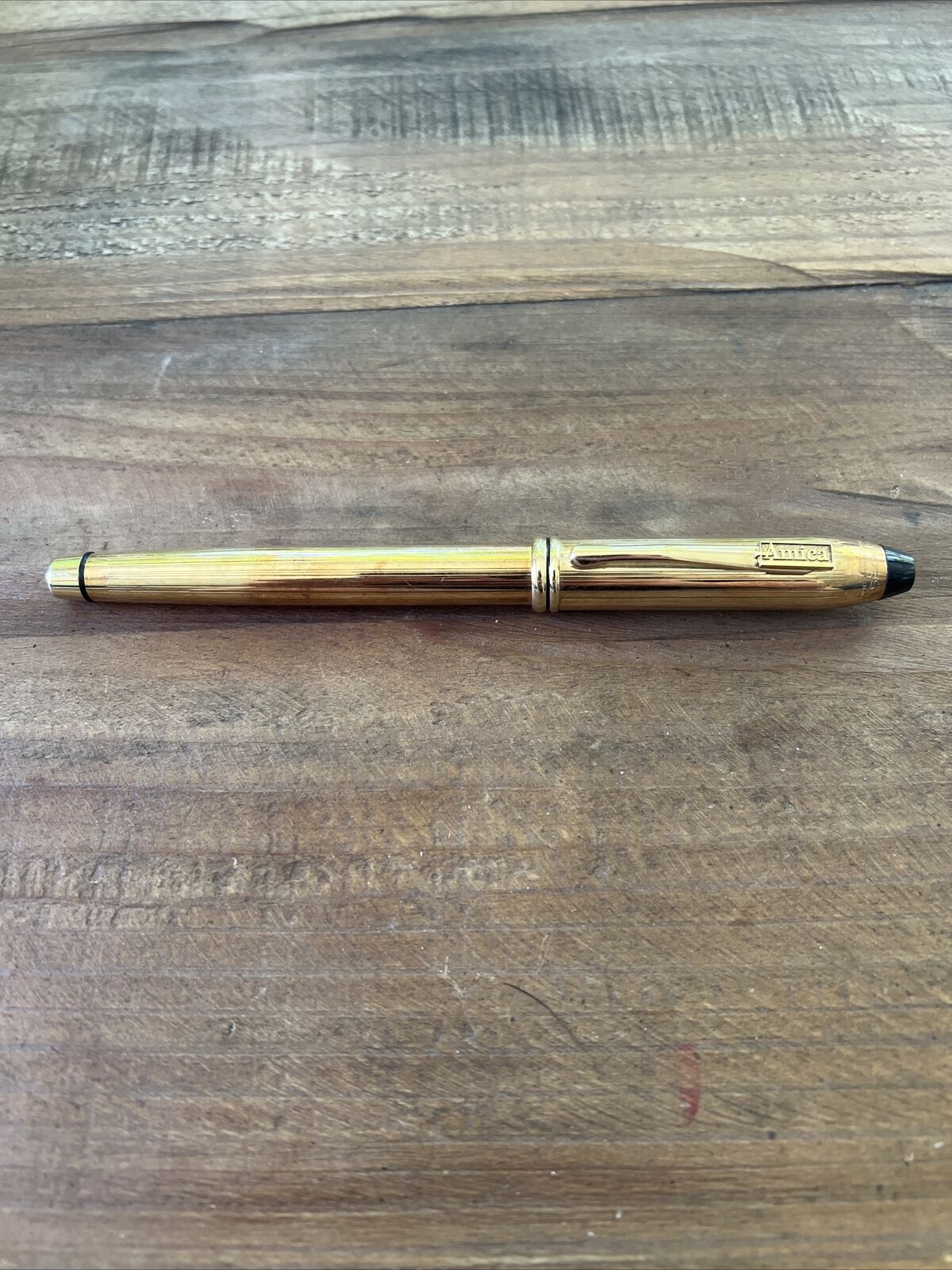 Vintage Cross Townsend Rolling Ball Pen 10K Gold Filled Amica